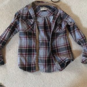 Long Sleeve plaid flannel